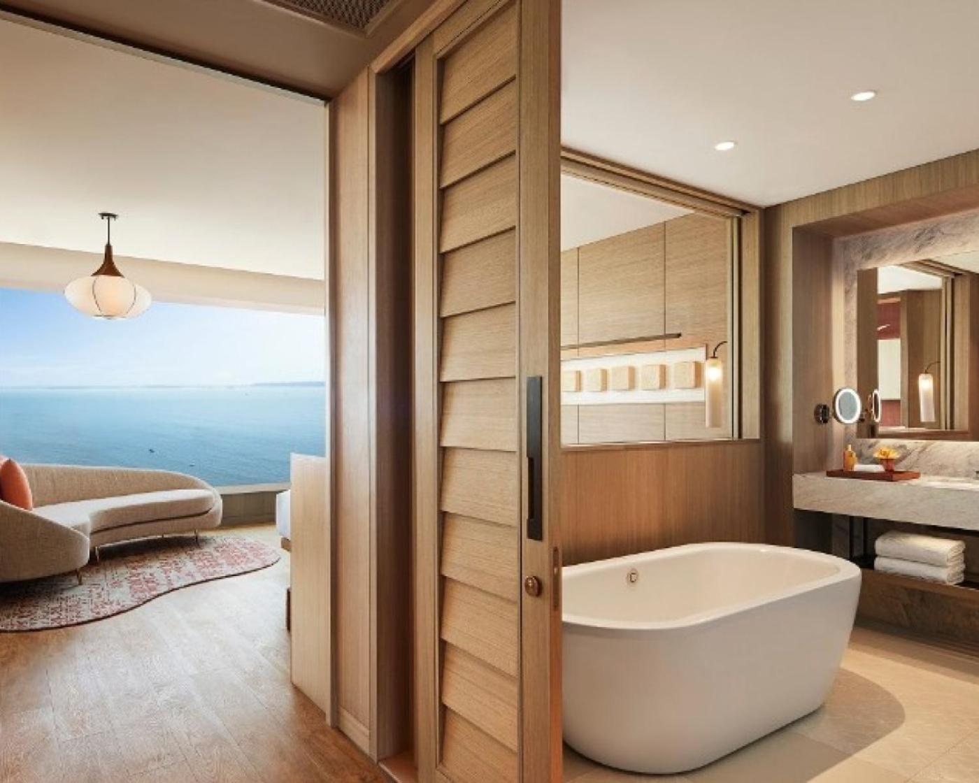 Taj Cidade De Goa Horizon, Goa Panaji Exterior photo A bathroom at the hotel